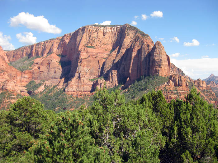 Timber Top Mountain met Shuntavi Butte 